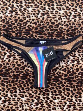 bnwt Pacific & Driftwood black bikini bottoms